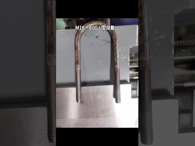 Heavy Duty U Bolt Making Machine Full Automation Low Maintenance