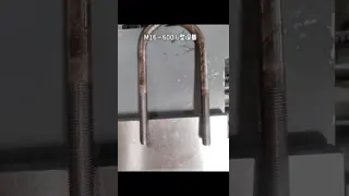 Heavy Duty U Bolt Making Machine Full Automation Low Maintenance