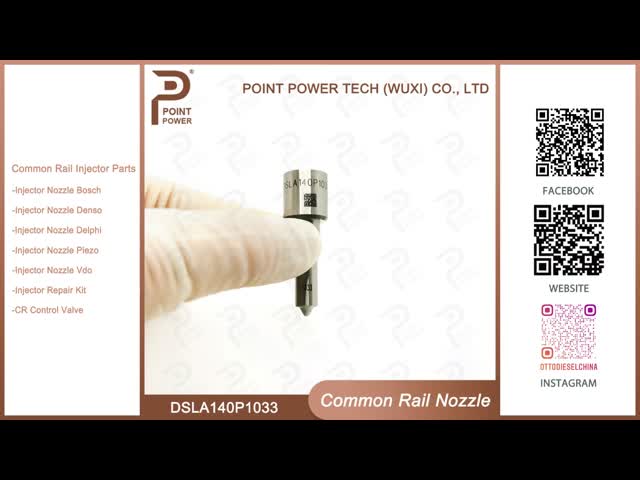 DSLA140P1033 Common Rail Nozzle For Injectors 0 445120011 / 0986435506​