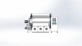 Industrial 1600℃ PI Film Carboniziation Heat Treatment Vacuum Furnace