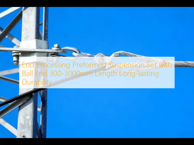 End Processing Preformed Suspension Set with Ball End 300-3000mm Length Long-lasting Durability