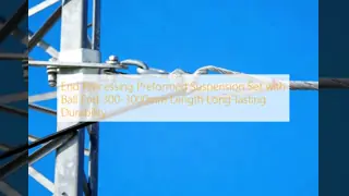 End Processing Preformed Suspension Set with Ball End 300-3000mm Length Long-lasting Durability