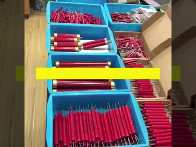 5W High Voltage Metal Film Resistor 1-10MΩ ±5% Tolerance 9mmx50mm