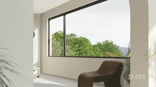 SLEEK 120 series ultra-slim sliding Window