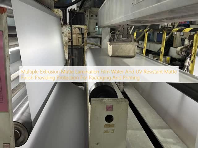 Customizable Labeling Matte Lamination Film with Versatile Application and Water UV Resistance