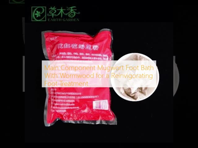 Main Component Mugwort Foot Bath With Wormwood for a Reinvigorating Foot Treatment