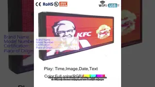 Τα σημάδια επίδειξης παραθύρων μηνυμάτων οδηγήσεων διαφήμισης επιβιβάζονται στην πλήρη τάση χρώματος 110V 220V