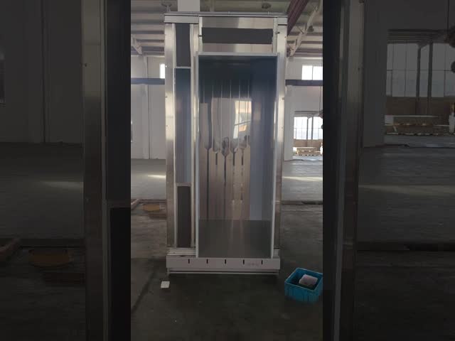 PVC Floor Elevator Cabin Decoration Titanium Gold Hairline Stainless Steel