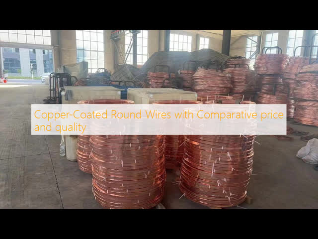 Copper-Coated Round Wires with Comparative  price and quality