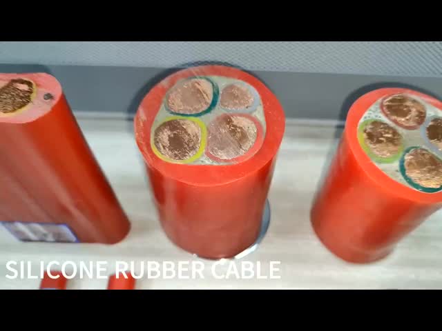 0.75mm To 120mm Ultra Soft Silicone Rubber Cable 0.6/1KV Industrial Rubber Cable