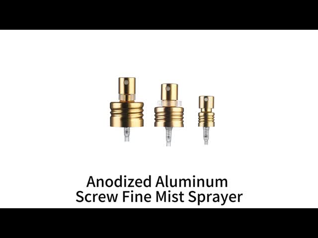 Fine Mist Sprayer Perfume Pump Sprayer with Corrosion Resistant and Reusable Recyclable Components