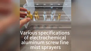 Fine Mist Sprayer Perfume Pump Sprayer with Corrosion Resistant and Reusable Recyclable Components