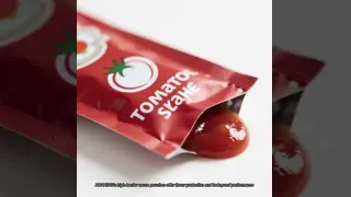 Transparent Liquid Packaging Pouch Stand Up Sauce Pouch 3 Layer Flavor Protection