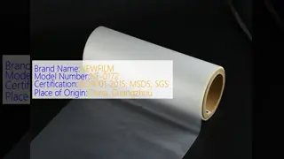 25 Mic 900mm Matt PET Anti Scuff Hot Melt Laminating Film Per Imballaggi
