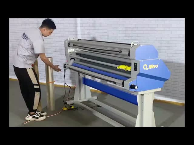Digital Control Heat Assist Laminator Bubble Free Vinyl Laminating Machine