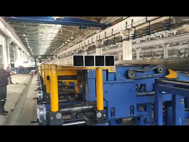 HRC Material Welded Pipe Mill for Carbon Steel Max 14mm Thickness