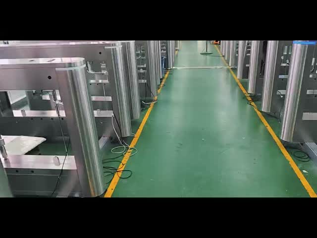 Face Scan Pedestrian Barrier Gate Swing Turnstile Automatic Door Entrance Solution In Mansion