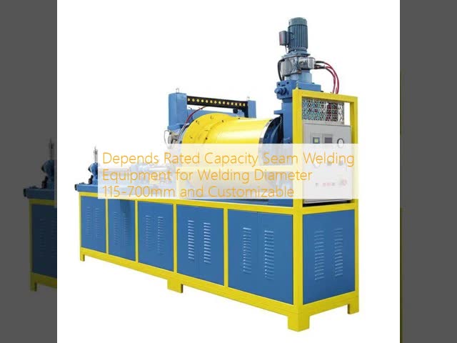 Depends Rated Capacity Seam Welding Equipment for Welding Diameter 115-700mm and Customizable