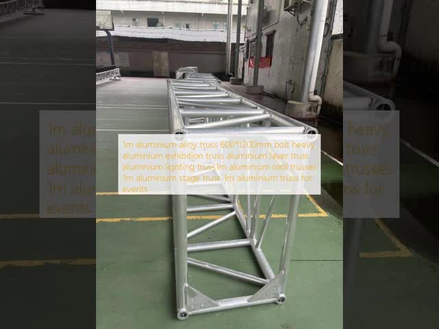 1m 600*1200mm Light Weight Strong Loading Aluminium Stage Truss for Events and Exhibition