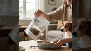 PET VMPET PE Film Structure Pet Food Pouch Custom Thickness Dog Food Packaging Bag