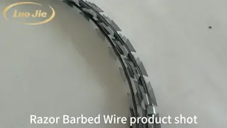 Anti Climb Razor Wire Coil Galvanized Durable High Security Barrier