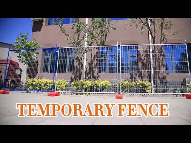 50x50mm 60x60mm Mesh Temporary Fencing Panels Construction Site Fence Panels