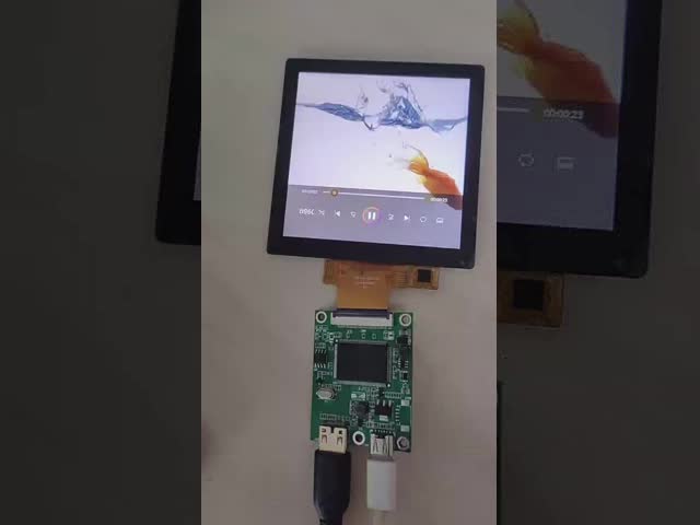 4 Inch Square LCD IPS 720x720 TFT Display 4 Inch Square LCD Touch Screen For 86 Box Smart Home