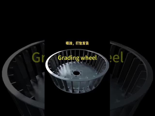Steel Classifier Wheel Spare Parts For Aquatic Feed Extruder