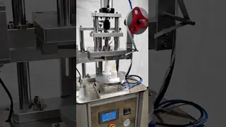 China Sealerall Straight Line Disc Rotary Bottle Sealing Machine supplier