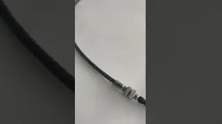 Heavy-Duty Push-Pull Control Cable Assembly With Threaded Ends