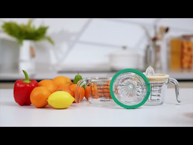 IKOO High Borosilicate Glass Measuring Cup 500ml Microwave Safe