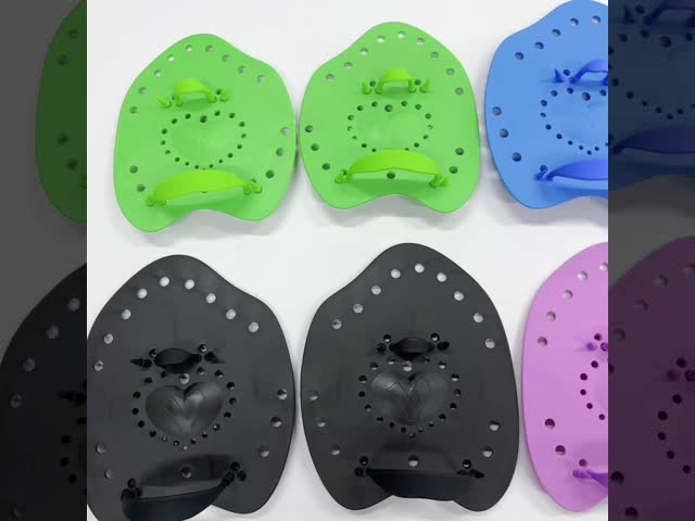 Colorful Swim Training Paddles | Factory customization Help improve swimming performance, provide comfortable fit without irritating the hands