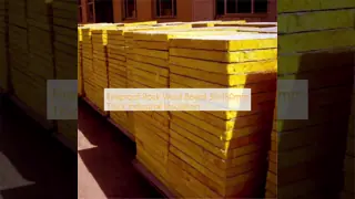 Fireproof Rock Wool Board 30-150mm Thick Industrial Insulation