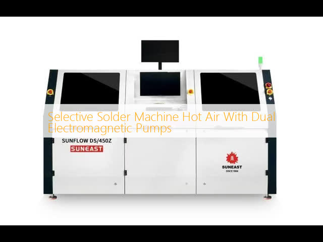Selective Solder Machine Hot Air With Dual Electromagnetic Pumps