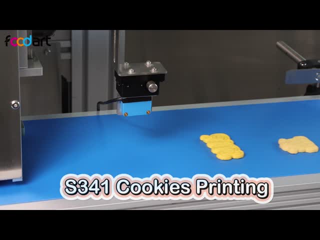 S341 Industrial Food Laser Chocolate Printer Machine Edible Inks OEM