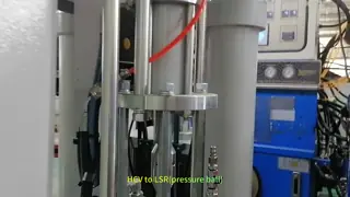 Vertical LSR Injection Molding Machine Negative Pressure Ball Production Equipment
