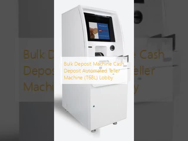 Compact Multi Currency ATM Cash Machine With Touch Screen