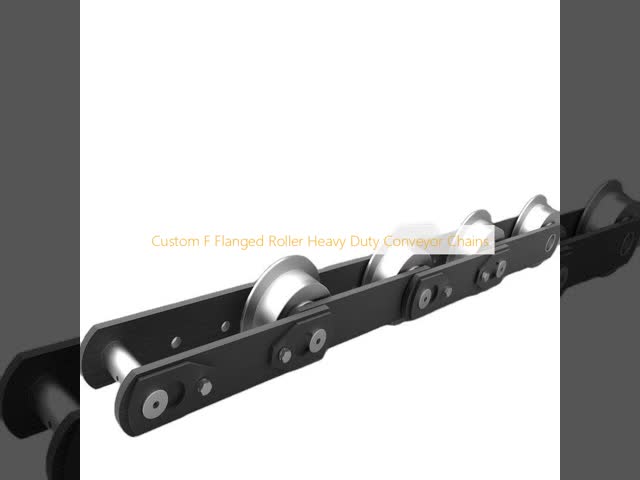 Custom F Flanged Roller Heavy Duty Conveyor Chains
