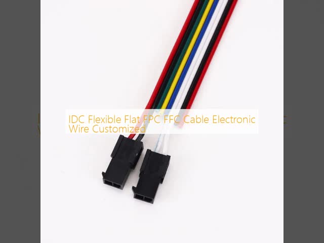 IDC Flexible Flat FPC FFC Cable Electronic Wire Customized