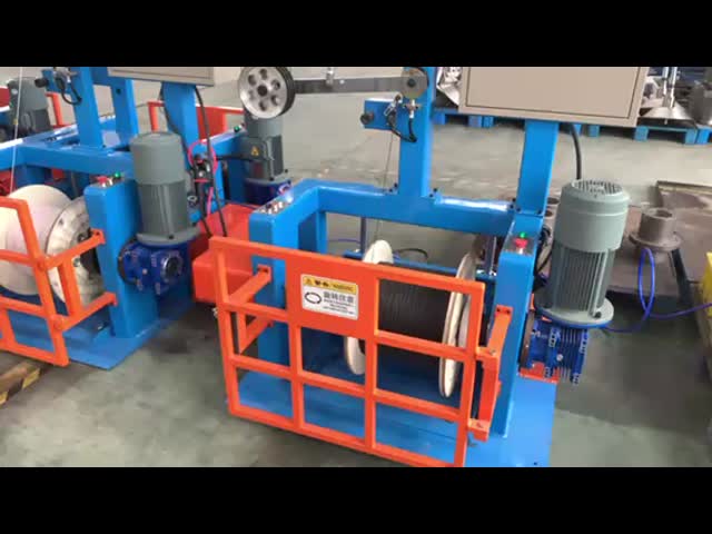 2025 High Speed Cable Drum Twister Buncher 1000 Bunching Machine Twister Machine Twister