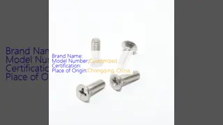 Ultra-Thin 1.5mm Galvanized Micro Screw with Slotted Flat End for Precision Electronics