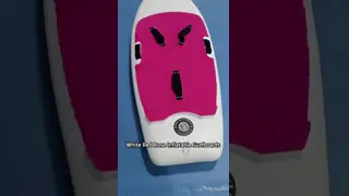 Customizable PVC Inflatable Surfboard  Carbon Fiber Rigid Paddle Board For Kit Foil