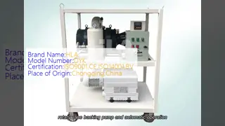 DYK Automatic Moveable Vacuum Pump Unit Transformer On Line Work