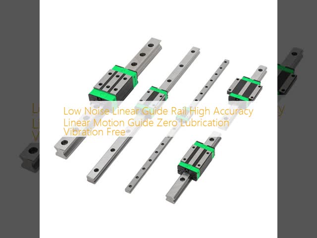 Low Noise High Accuracy Linear Guide Rail with Zero Lubrication for Precision Linear Motion