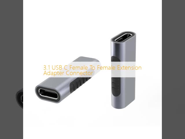 3.1 USB C Female To Female Extension Adapter Connector