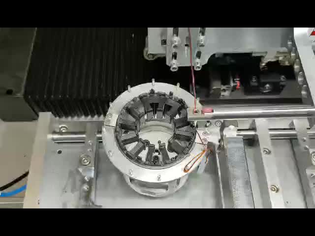How to produce BLDC Motor Straight Lamination Stator Stack with Needle Winding Machine