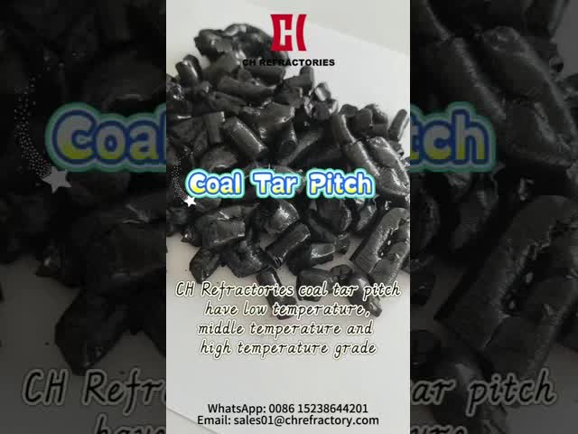 Coal tar pitch uses for graphite products black color