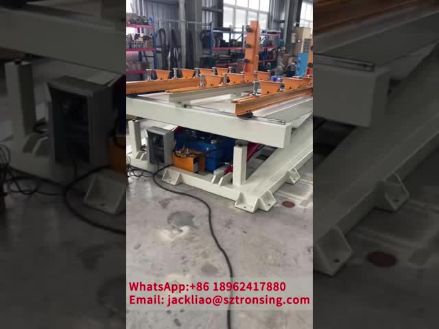 Heavy Duty Transformer Core Stacking Table with 9000kg Max Capacity Hydraulic Driving Mode and 2600x2400mm Table Size