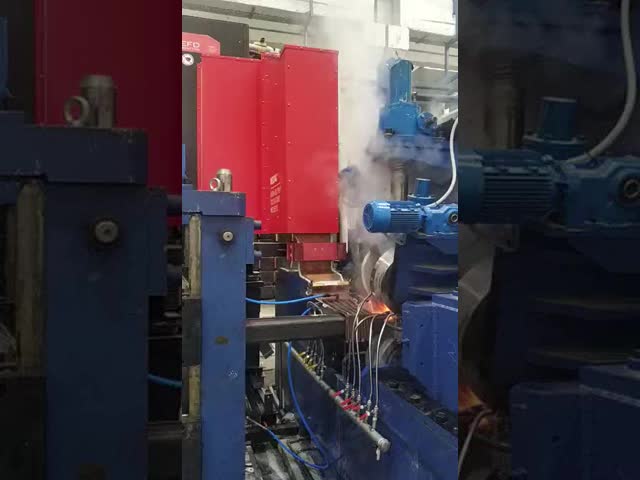 ERW Steel Pipe Manufacturing Machine for 21-63mm Pipes