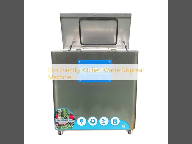 Eco Friendly Kitchen Waste Disposal Machine
